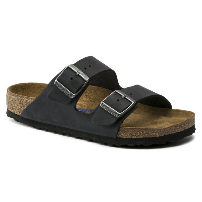 Birkenstock Arizona Sfb Black Oiled Leather 44