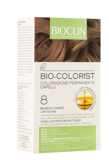 Bioclin Bio Colorist 8 Biondo Chiaro - Bioclin Bio Colorist 8 Biondo Chiaro