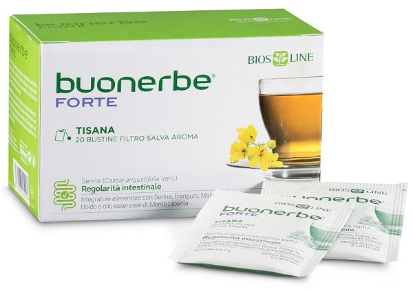 Bios line Buonerbe Regola Tisana 20 Bustine
