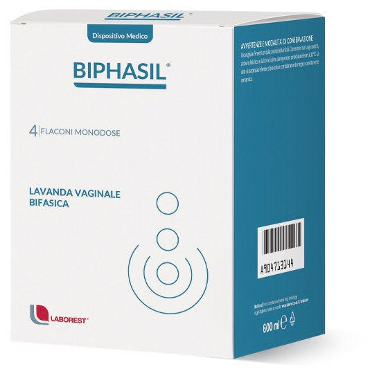 Biphasil Trattamento Vaginale 4 Flaconix150 Ml - Biphasil Trattamento Vaginale 4 Flaconix150 Ml