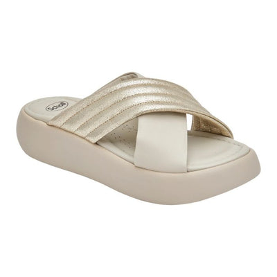 Boca Cross Laminated Leather+Leather Woman Platinum 39 Materiale Pelle Laminata+Pelle Fodera Tomaia Pelle Sottopiede Pelle Suola Pu Fitting F Altezza Tacco 15 Collezione Ss23