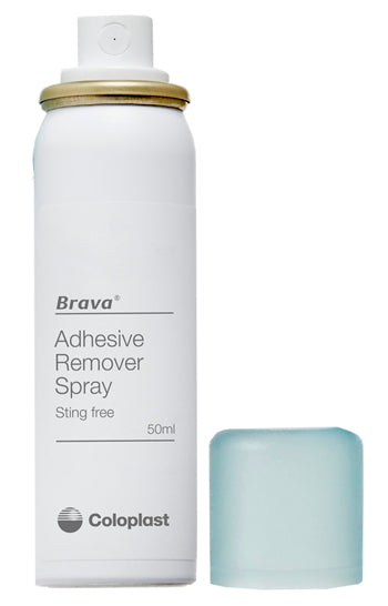 Brava Spray Remover Per Distacco Dolce Adesivi E Dispositiviper Stomia 50 Ml