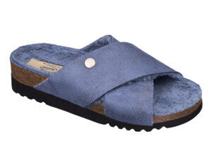 Calzatura Alexis Vintage Microfibre Woman Blue 38