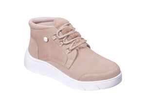 Calzatura La Thuile Suede+Synthetic Fur Woman Beige 37