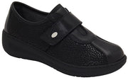 Calzatura Magali' Elasticated+Leather Woman Black Elasticizzato + Pelle 40