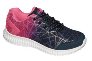 Calzatura Mercurie Mesh+Pu W Navy Blue/Fuchsia 36