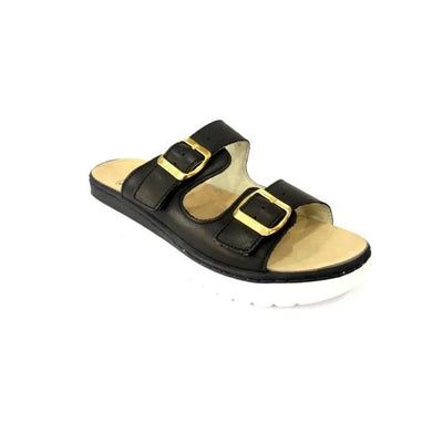 Camaiore Buckle Leather Woman Black 40 Materiale Pelle Fodera Tomaia Similpelle Sottopiede Pelle Scamosciata Suola Pu Fitting F Altezza Tacco 25 Collezione Ss23