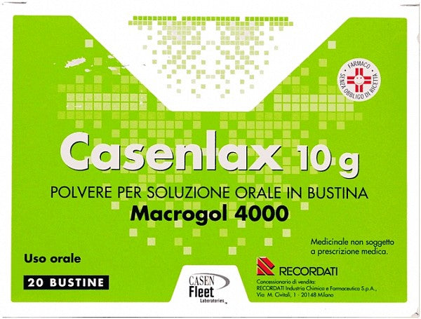 CASENLAX 10 G POLVERE PER SOLUZIONE ORALE IN BUSTINA - CASENLAX 10 G POLVERE PER SOLUZIONE ORALE IN BUSTINA