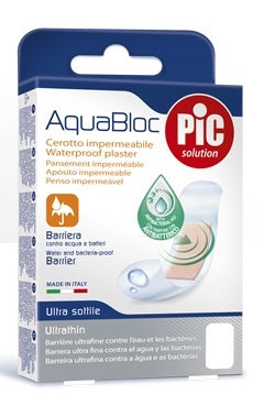 Cerotto Pic Aquabloc Cm10X8 Antibatterico 5 Pezzi