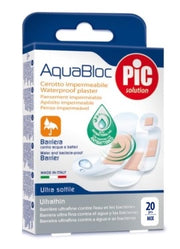 Cerotto Pic Aquabloc Mix Antibatterico 20 Pezzi