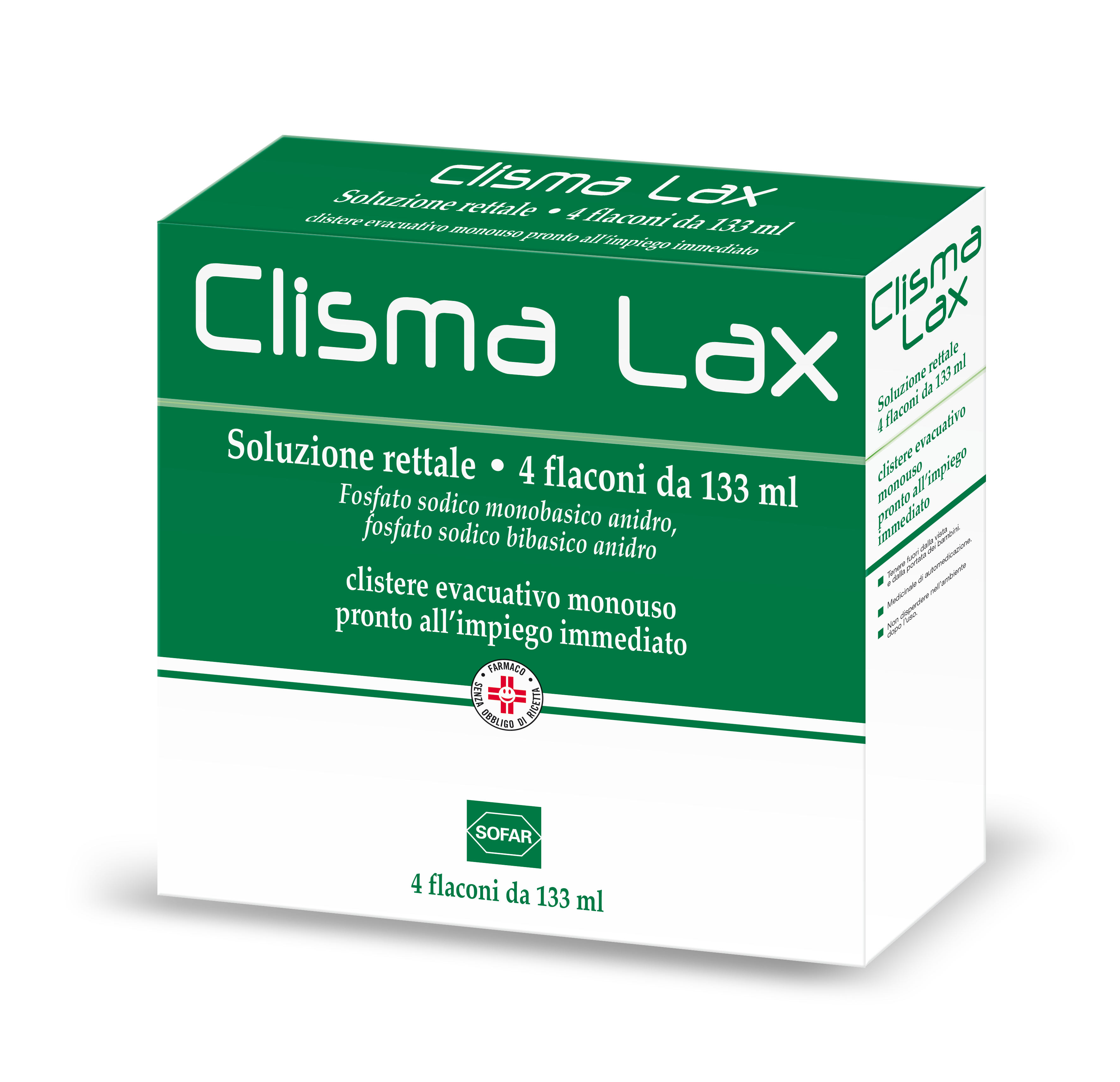 CLISMA LAX SOLUZIONE RETTALE FLACONI