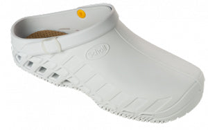 Scholl Clog Evo Tpr Unisex White - Ciabatte - Taglia 45-46