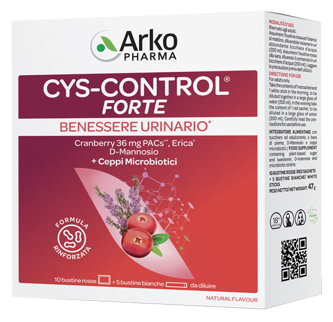 Cys Control Forte 15 Bustine - Cys Control Forte 15 Bustine