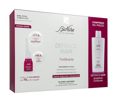 Bionike Defence Hair Fortificante 21 Fiale 6 ml + Shampoo 200ml