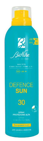 Bionike Defence Sun Spray Solare Corpo Transparent Touch 200ml SPF30