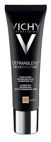 Vichy Dermablend 3D Fondotinta Coprente Per Pelle Grassa Con Imperfezioni Tonalità 35 30ml