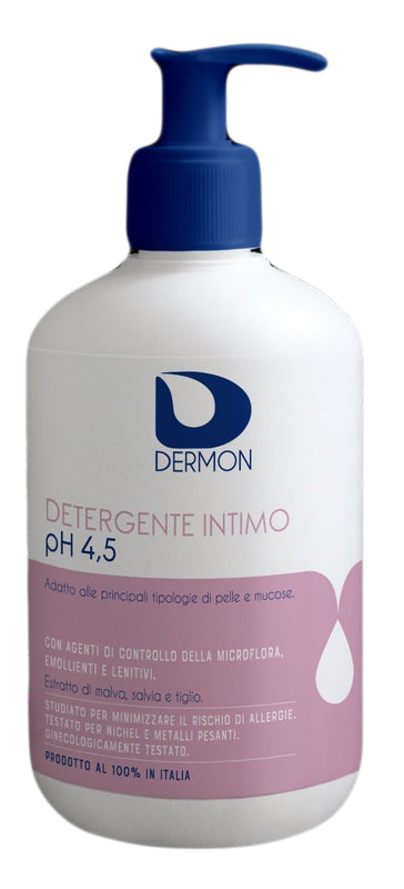 Dermon Detergente Intimo Uso Frequente Ph 4,5 500 Ml