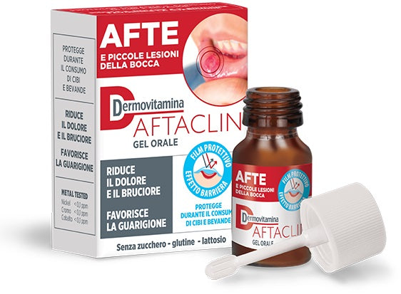 Dermovitamina Aftaclin Gel 7ml - Dermovitamina Aftaclin Gel 7ml