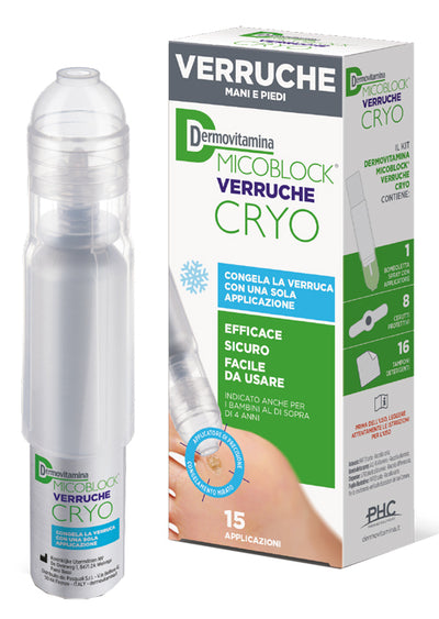 Dermovitamina Micoblock Verruche Cryo Spray 38 Ml