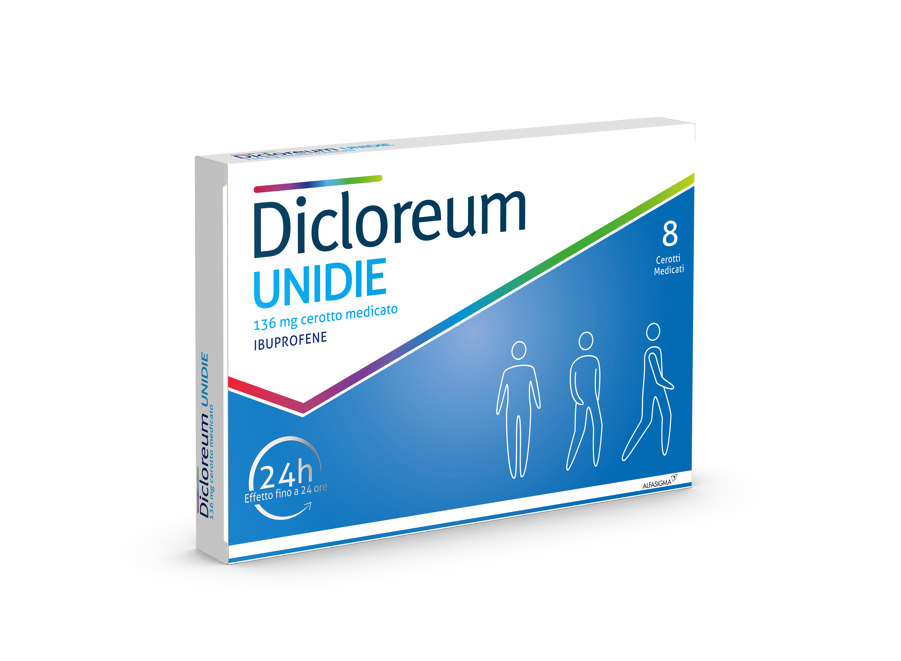 DICLOREUM UNIDIE 136 MG CEROTTO MEDICATO