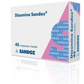 Diosmina Sandoz 45 Compresse Rivestite - Diosmina Sandoz 45 Compresse Rivestite