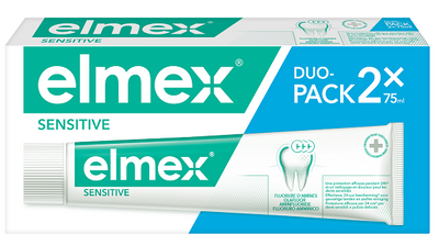 Elmex Sensitive Dentifricio Bitubo 2X75 Ml