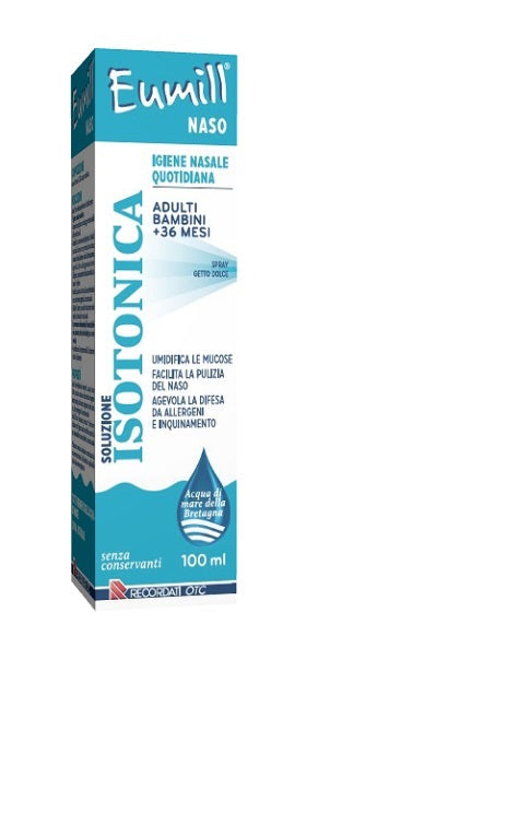 Eumill Naso Spray Soluzione Isotonica 100 Ml - Eumill Naso Spray Soluzione Isotonica 100 Ml