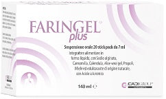 Faringel Plus 20 Stick Pack 7 Ml
