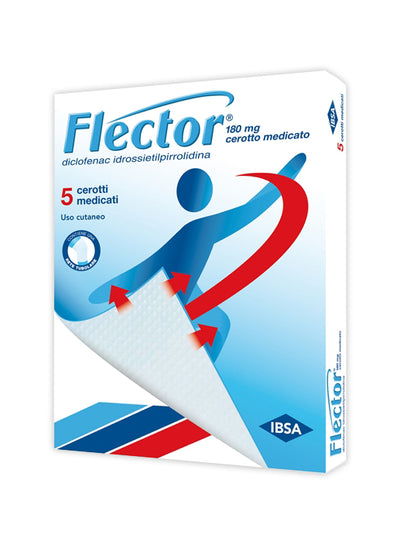 FLECTOR 180 MG CEROTTO MEDICATO