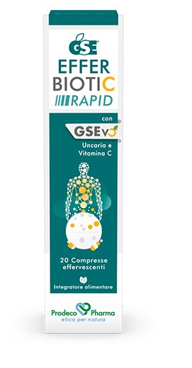 Gse Efferbiotic Rapid 20 Compresse - Gse Efferbiotic Rapid 20 Compresse