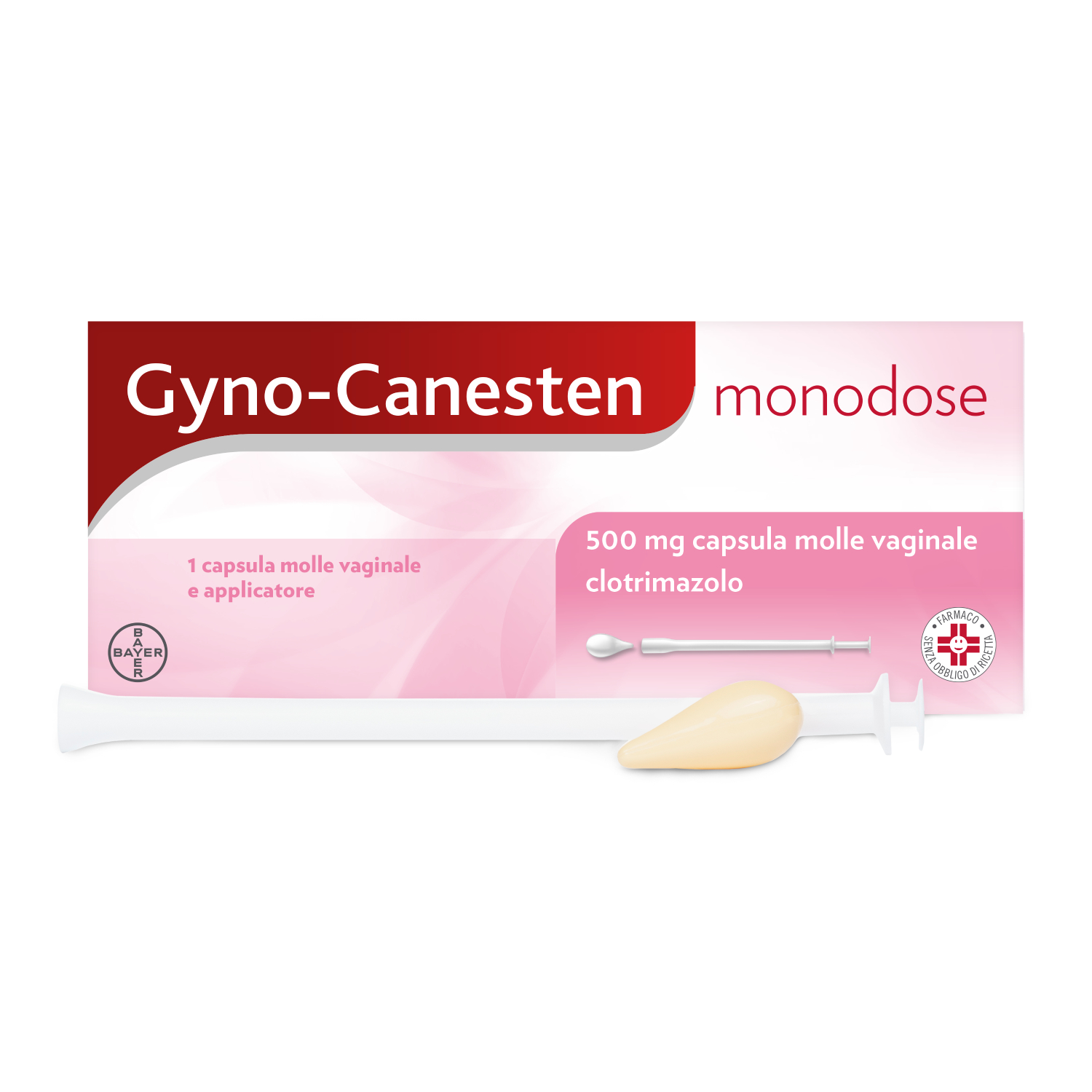 GYNO-CANESTEN MONODOSE 500 MG CAPSULA MOLLE VAGINALE - GYNO-CANESTEN MONODOSE 500 MG CAPSULA MOLLE VAGINALE