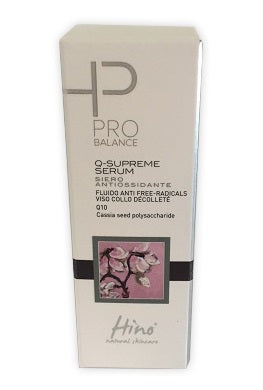 Hino Natural Skincare Pro Balance Q-Supreme Serum Siero Antiossidante 30 Ml