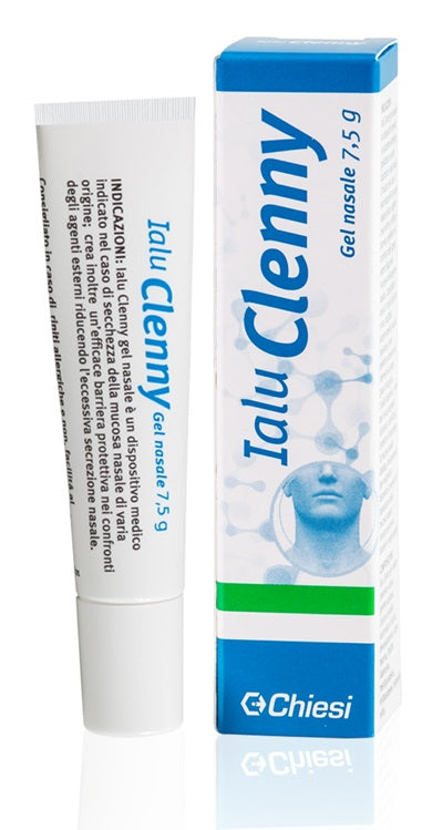 Ialu Clenny Gel Nasale Soluzione Isotonica Gelificata Con Acido Ialuronico E Sale Sodico 7,5 G - Ialu Clenny Gel Nasale Soluzione Isotonica Gelificata Con Acido Ialuronico E Sale Sodico 7,5 G