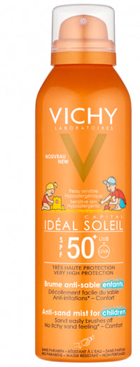 Vichy Capital Soleil Spray Anti-Sabbia Per Bambini 50 SPF 200ml