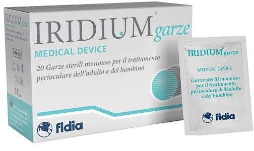 Iridium Garza Oculare Medicata In Tessuto Non Tessuto 20 Pezzi - Iridium Garza Oculare Medicata In Tessuto Non Tessuto 20 Pezzi