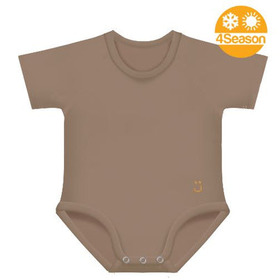 J Bimbi Body 0-36M Bio Cotton 4Season Marrone