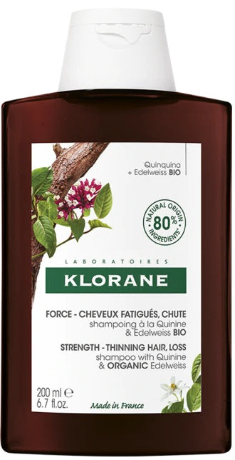 Klorane Shampoo Alla Chinina E Stella Alpina Bio Caduta Capelli 400ml