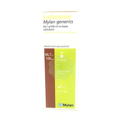 LATTULOSIO MYLAN GENERICS 66,7 G/100 ML SCIROPPO