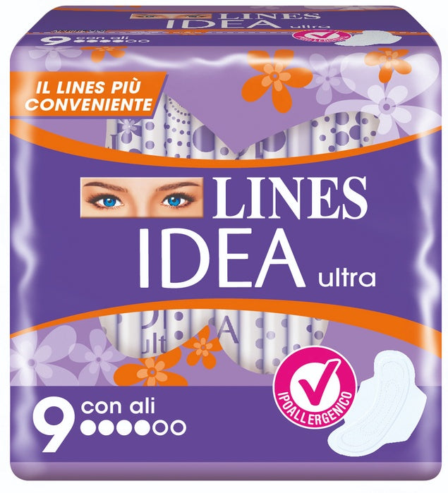 Lines Idea Ultra Giorno Ali 9 Pezzi - Lines Idea Ultra Giorno Ali 9 Pezzi