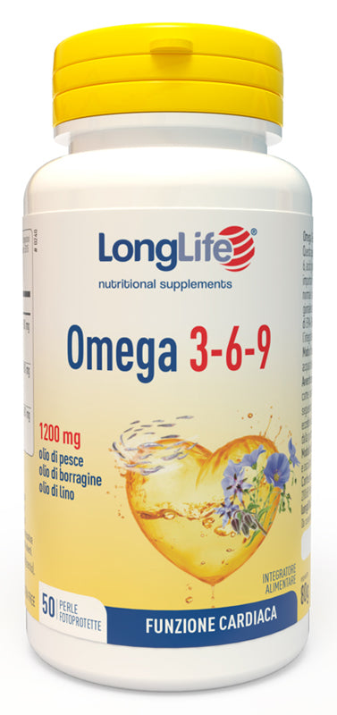 Longlife Omega 3 6 9 50 Perle - Longlife Omega 3 6 9 50 Perle