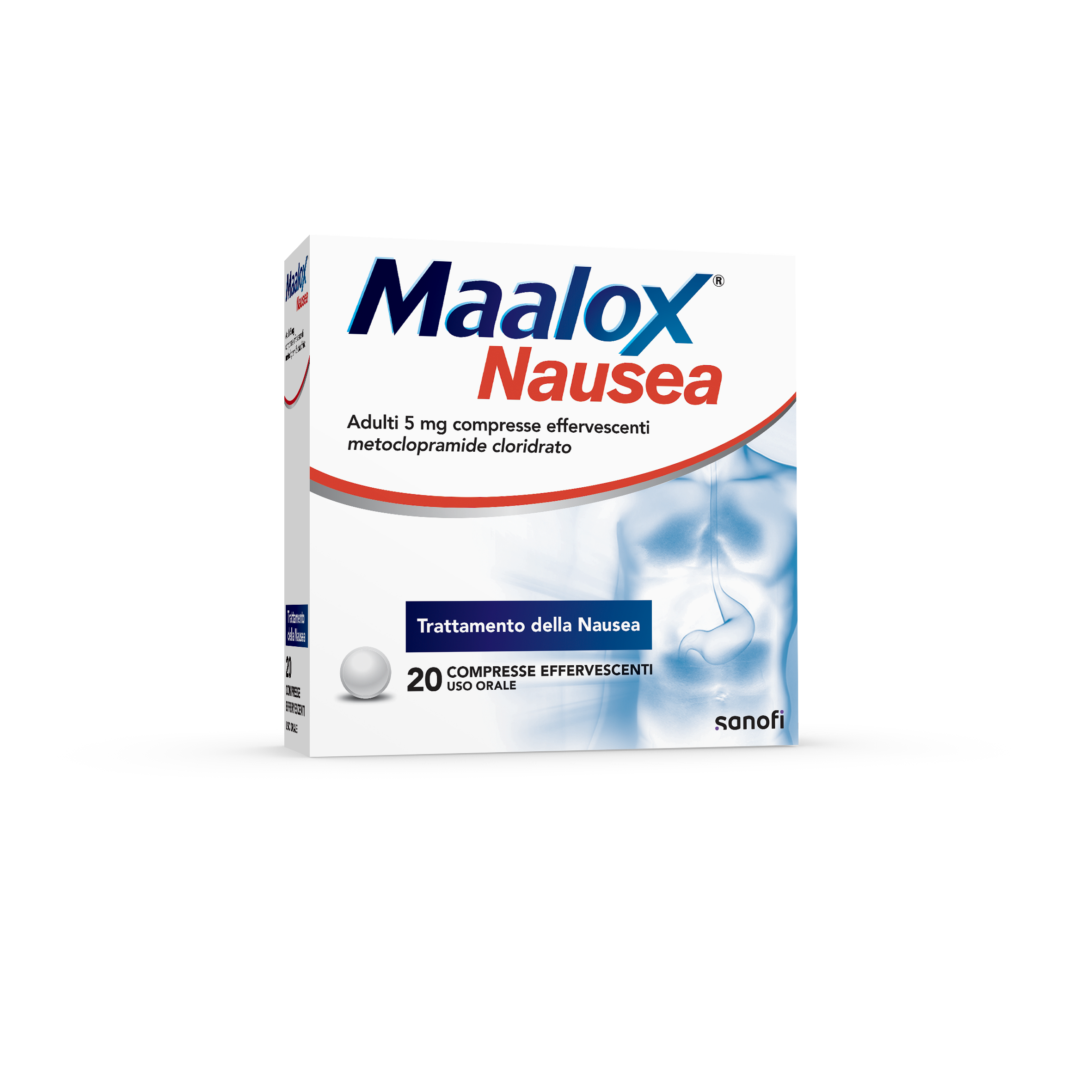 MAALOX NAUSEA ADULTI 5 MG - MAALOX NAUSEA ADULTI 5 MG