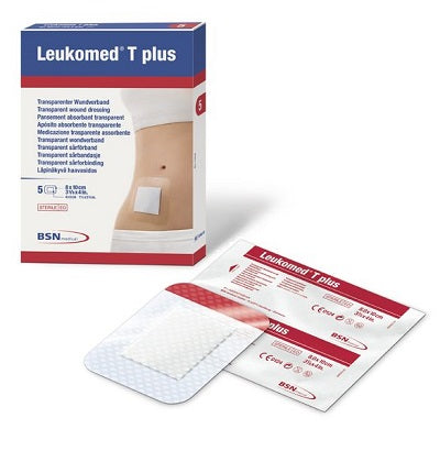 Medicazione Post-Operatoria Leukomed T Plus Trasparente Impermeabile 8 X 10 Cm