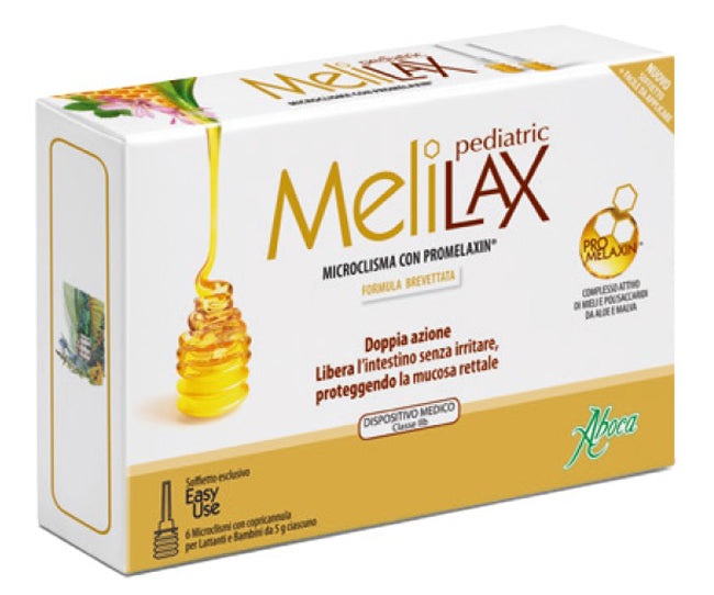 Aboca Melilax Pediatric 6 Microclismi
