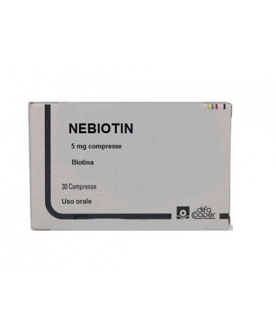 NEBIOTIN 5 MG COMPRESSE