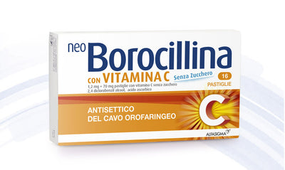 NEO BOROCILLINA "1,2 MG + 70 MG PASTIGLIE CON VITAMINA C SENZA ZUCCHERO"