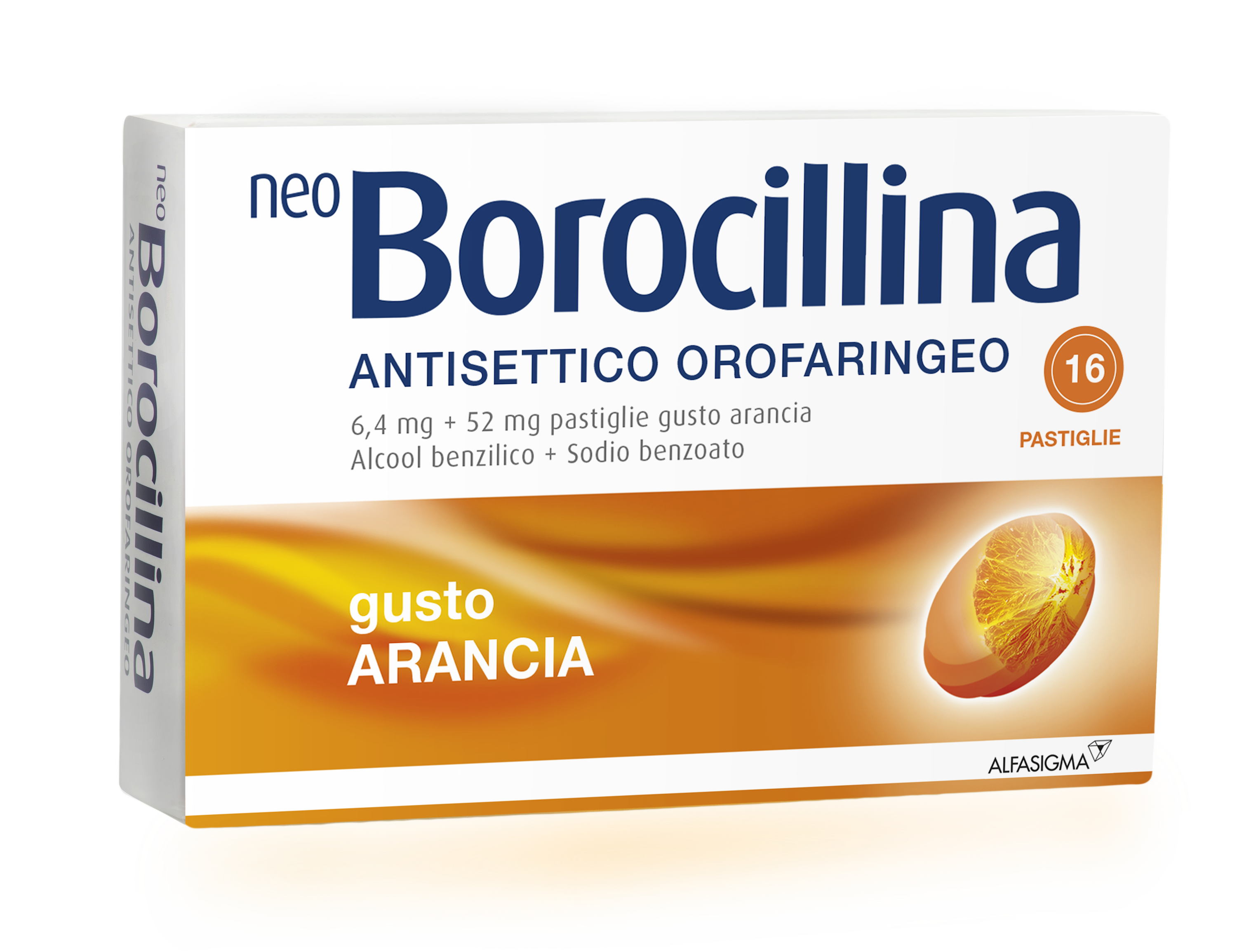 NEO BOROCILLINA ANTISETTICO OROFARINGEO 6,4 MG + 52 MG