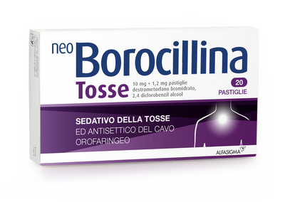 NEO BOROCILLINA TOSSE 10 MG + 1,2 MG PASTIGLIE