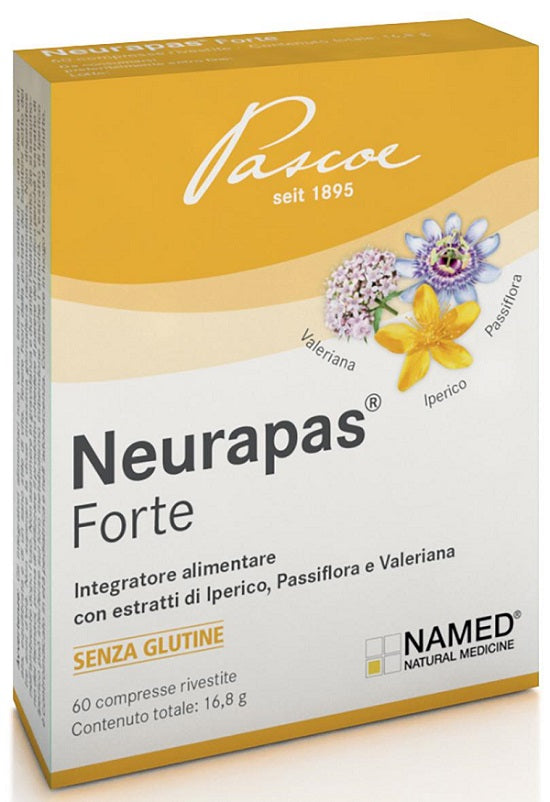 Neurapas Forte 60 compresse integratore per migliorare l'umore - Neurapas Forte 60 compresse integratore per migliorare l'umore
