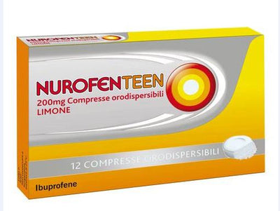 Nurofenteen 12 Compresse Orosolubili Limone 200mg