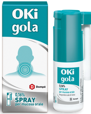 OKI GOLA 0,16% SPRAY PER MUCOSA ORALE